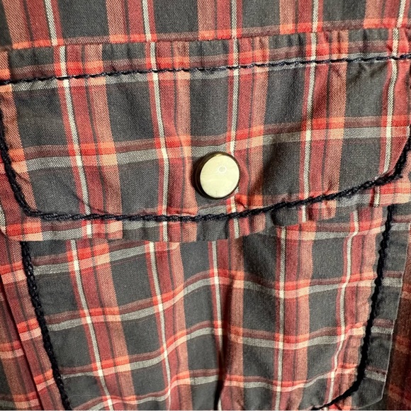 David Bitton ORIGINAL BUFFALO Plaid Vintage L/S Snap Front Western Style… - Picture 5 of 7